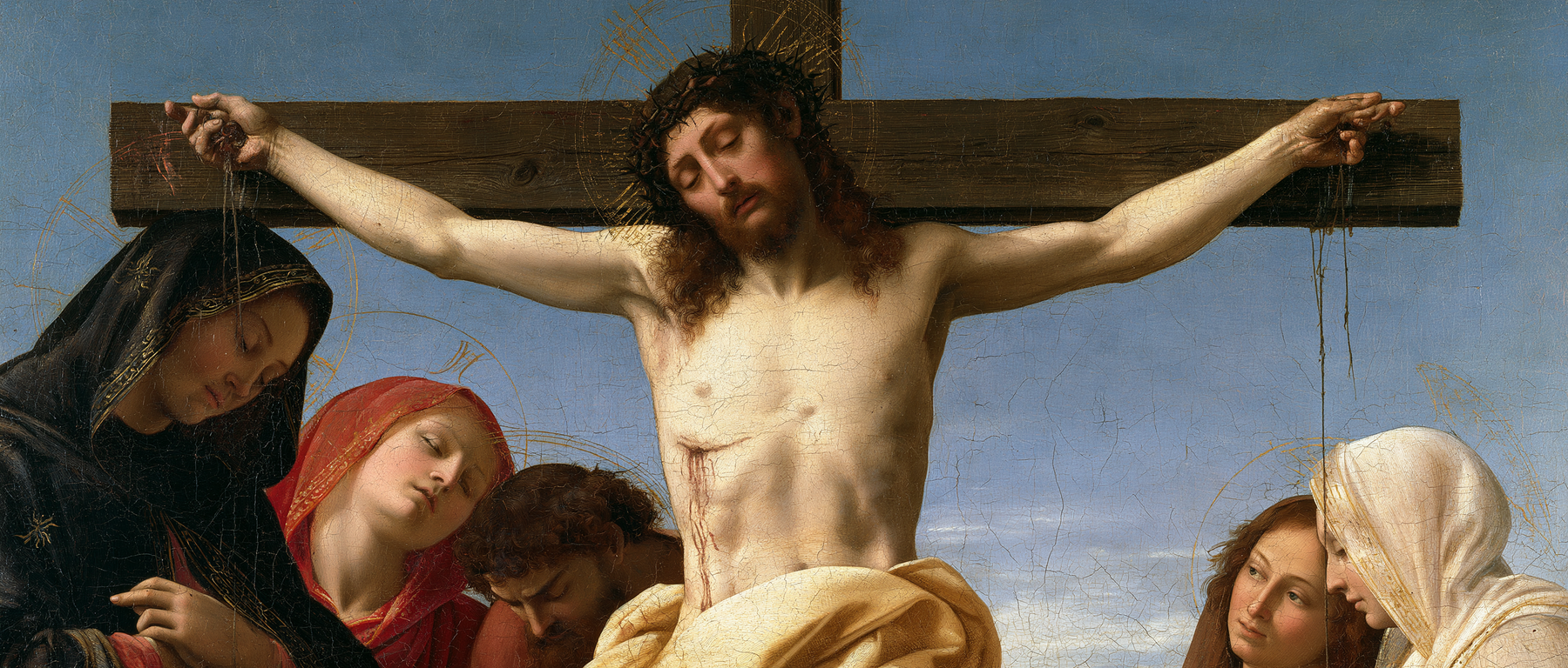 La Crucifixion — Renaissance florentine · Paysage n° 25 — aperçu de la finition sélectionnée