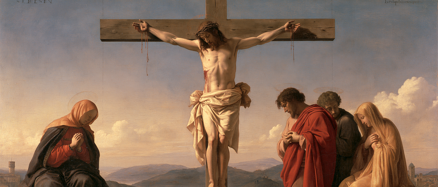 La Crucifixion — Renaissance florentine · Paysage n° 26