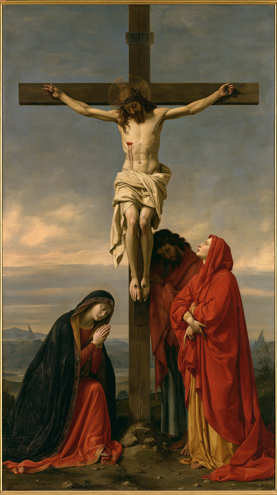 La Crucifixion — Renaissance florentine · Portrait n° 11