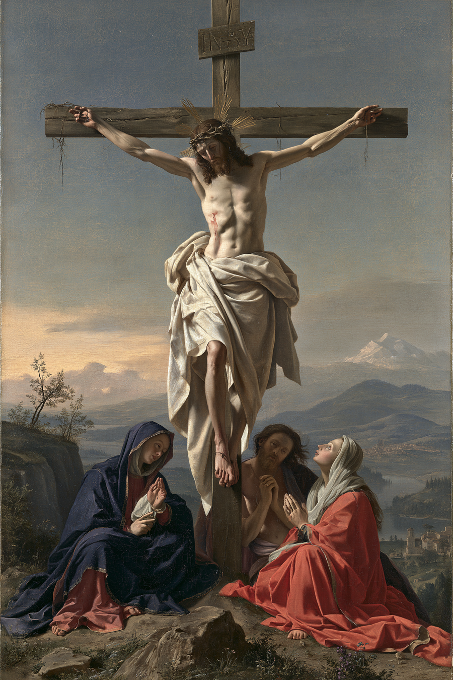 La Crucifixion — Renaissance florentine · Portrait n° 12