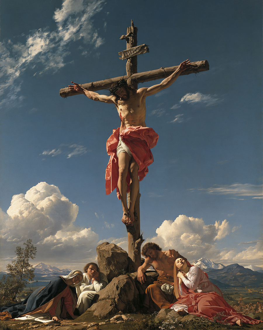 La Crucifixion — Renaissance florentine · Portrait n° 23