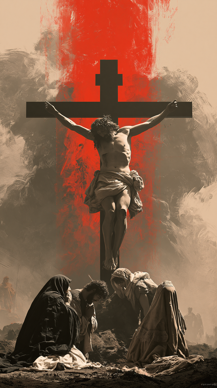 La Crucifixion — Rouge du sacrifice · Portrait n° 11