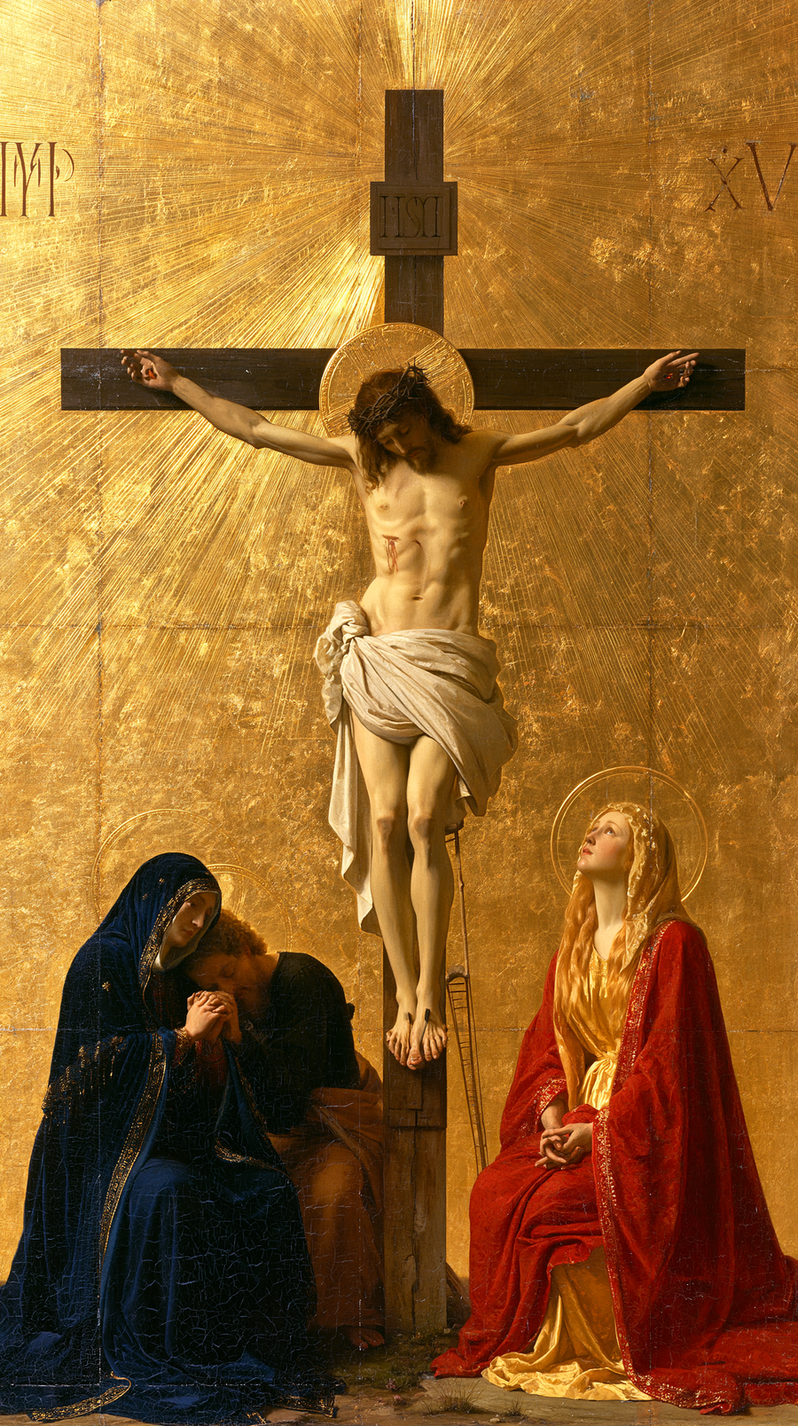 La Crucifixion — Sacré doré · Portrait n° 3
