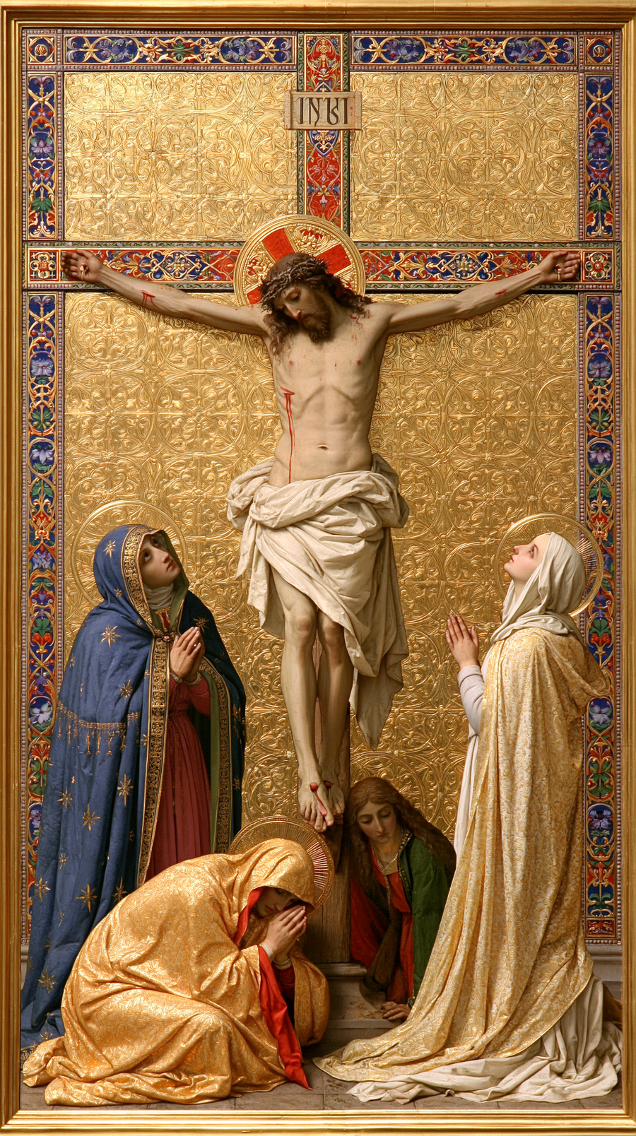 La Crucifixion — Sacré doré · Portrait n° 4