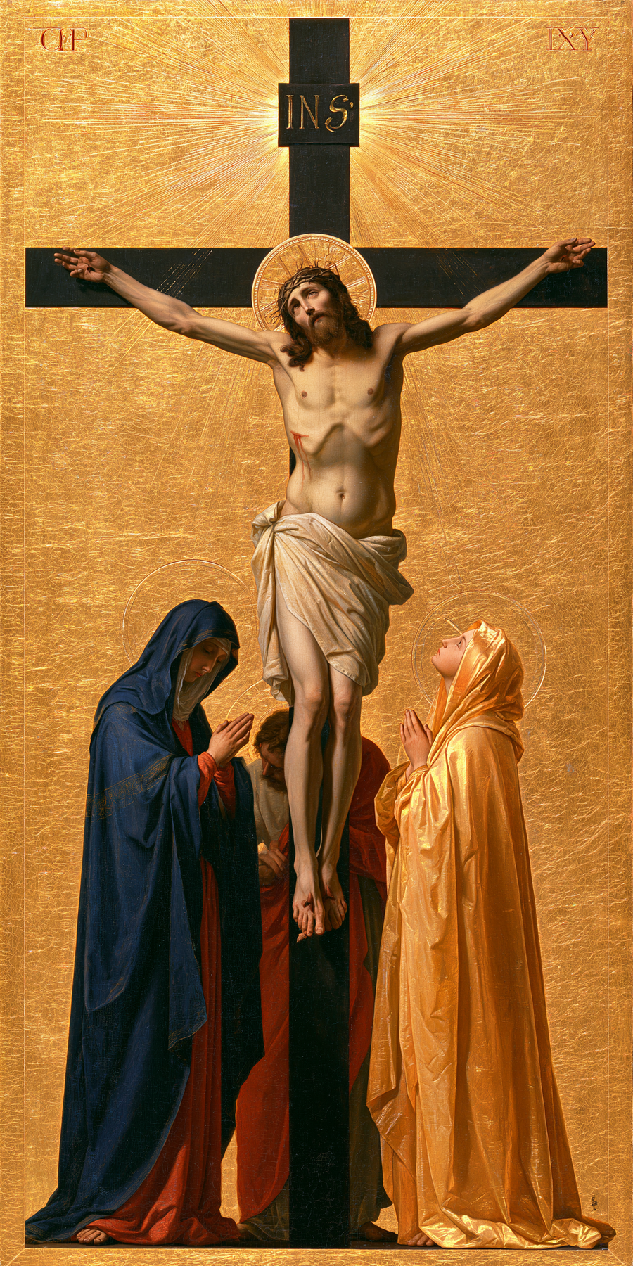 La Crucifixion — Sacré doré · Portrait n° 12