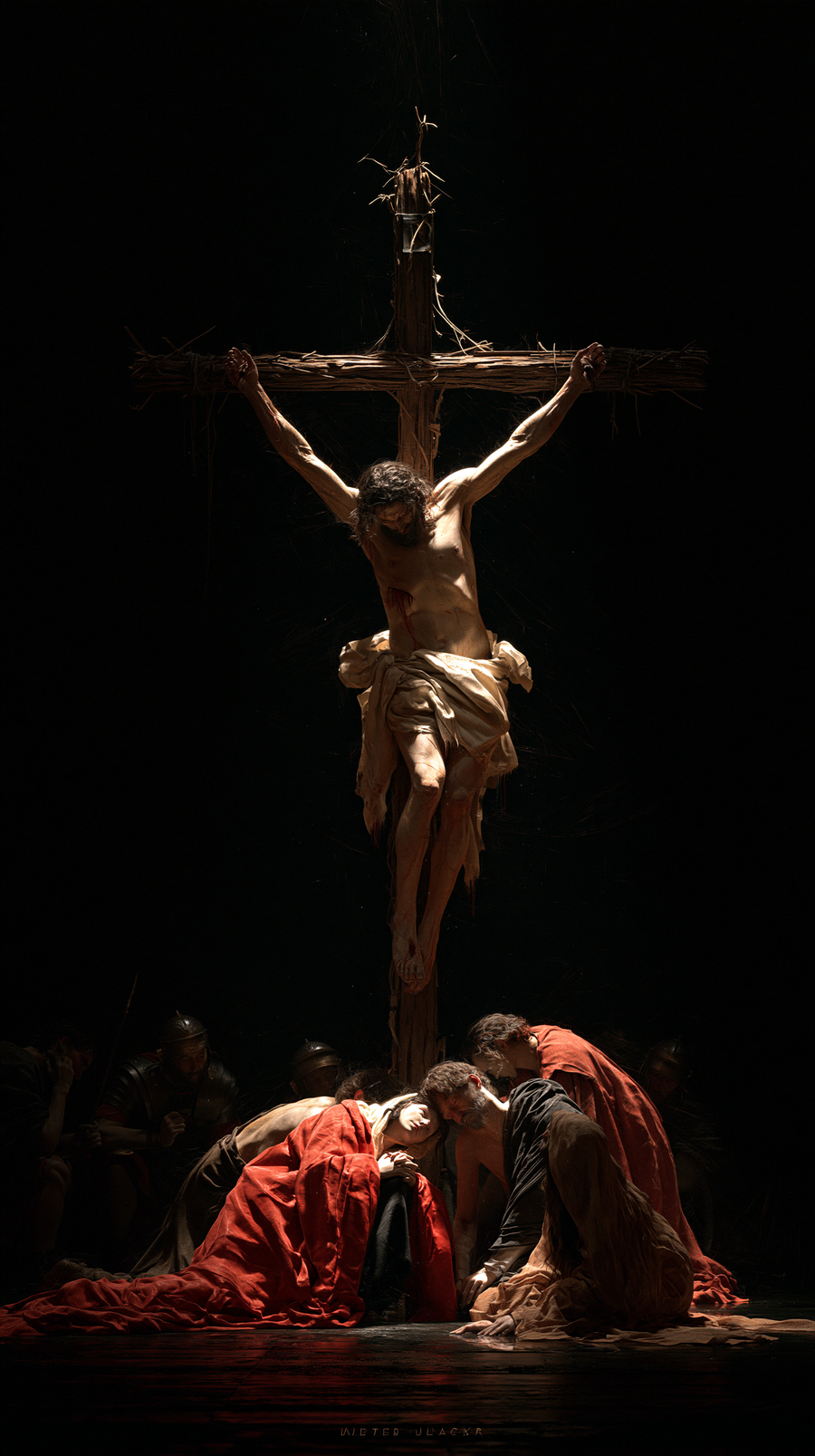 La Crucifixion — Silence sacré · Portrait n° 9