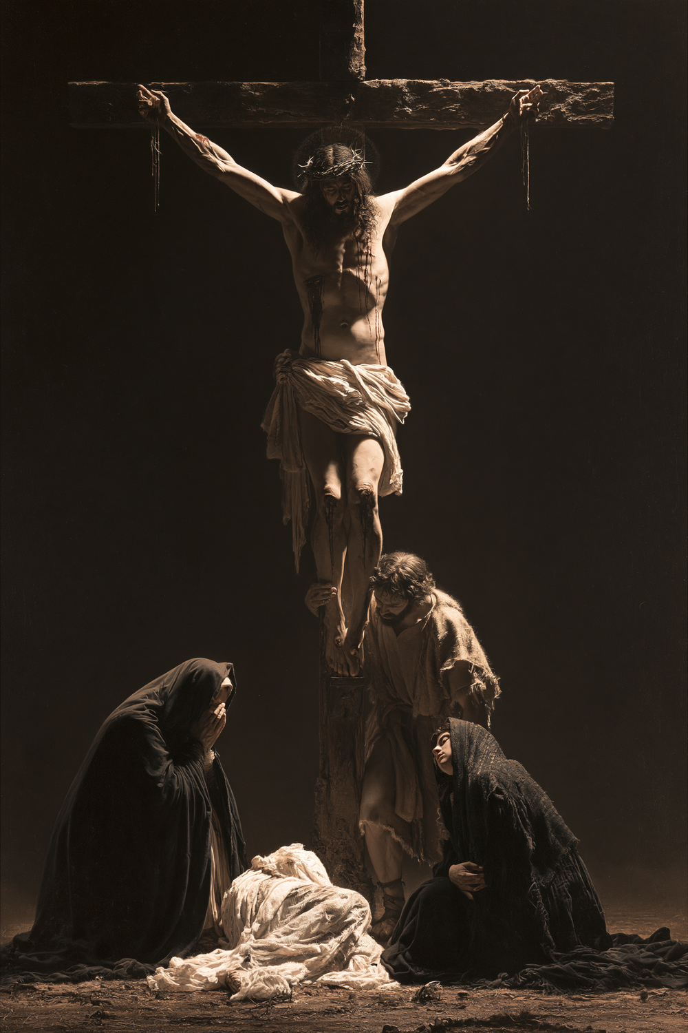 The Crucifixion - Sacred Silence · Portrait n° 12 - Christian art