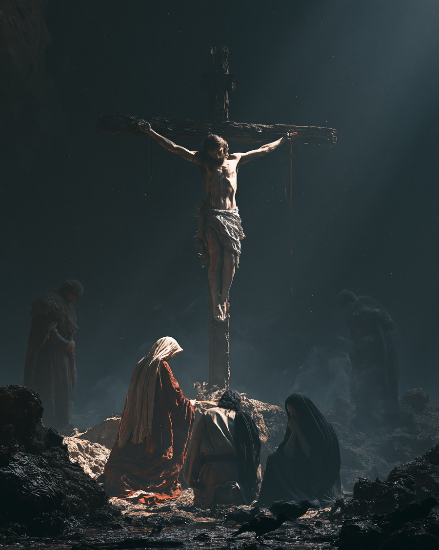 La Crucifixion — Silence sacré · Portrait n° 16
