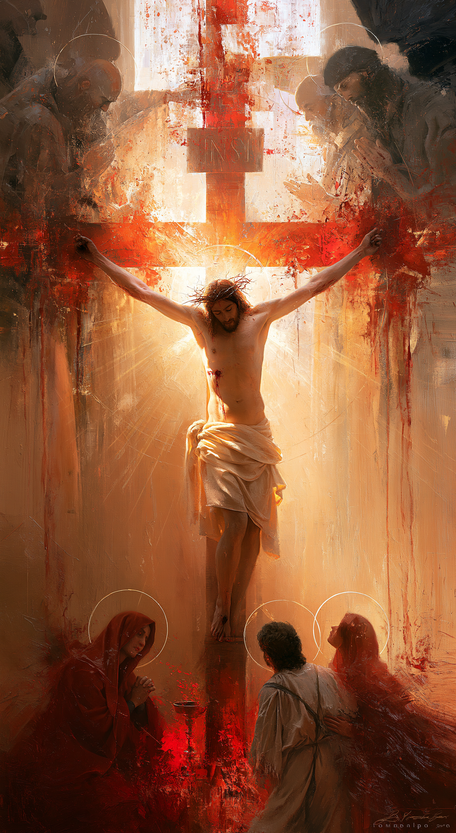 La Crucifixion — Symbolisme eucharistique · Portrait n° 6