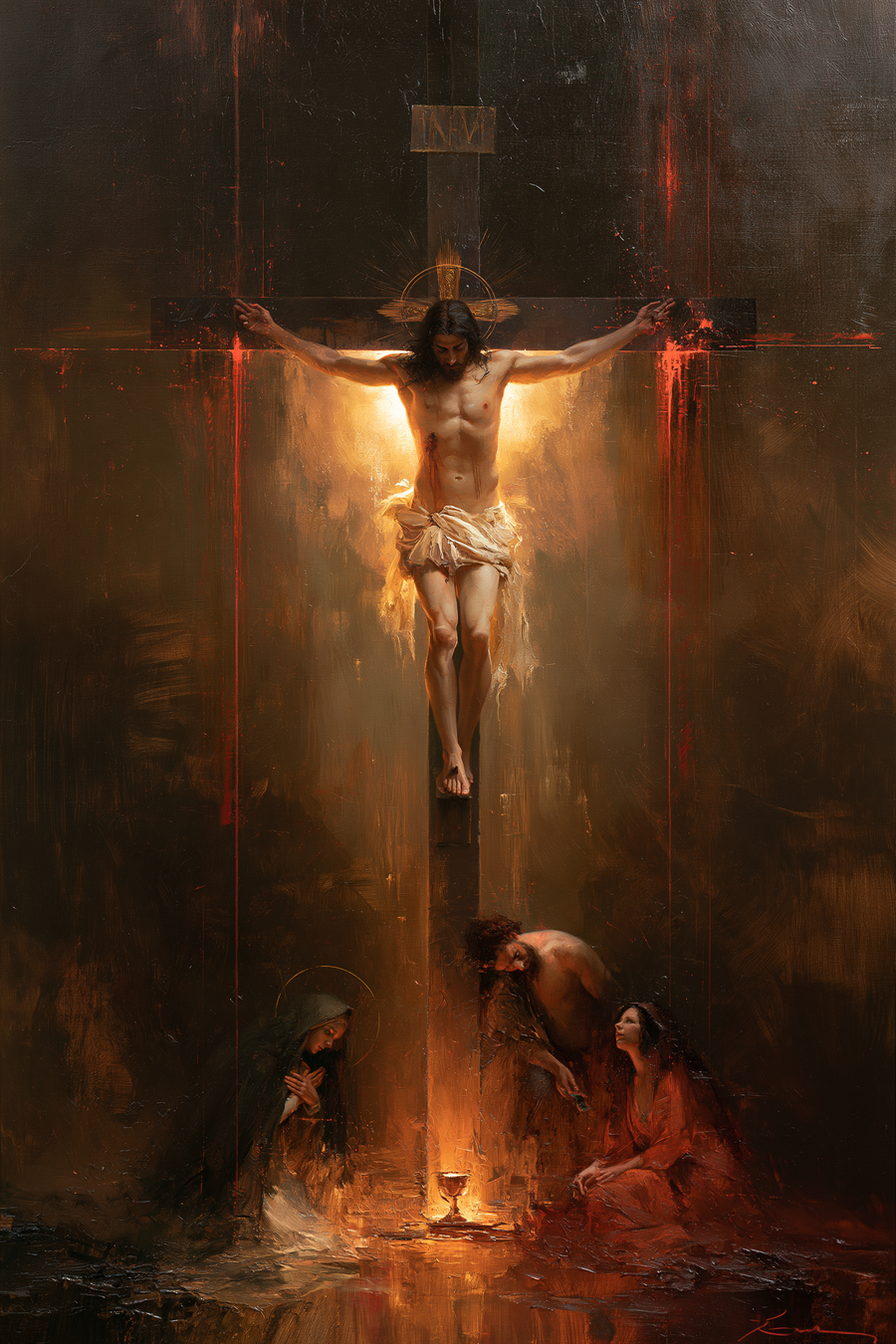 La Crucifixion — Symbolisme eucharistique · Portrait n° 7