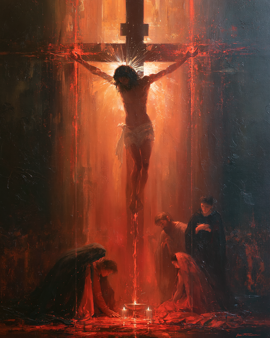 La Crucifixion — Symbolisme eucharistique · Portrait n° 11