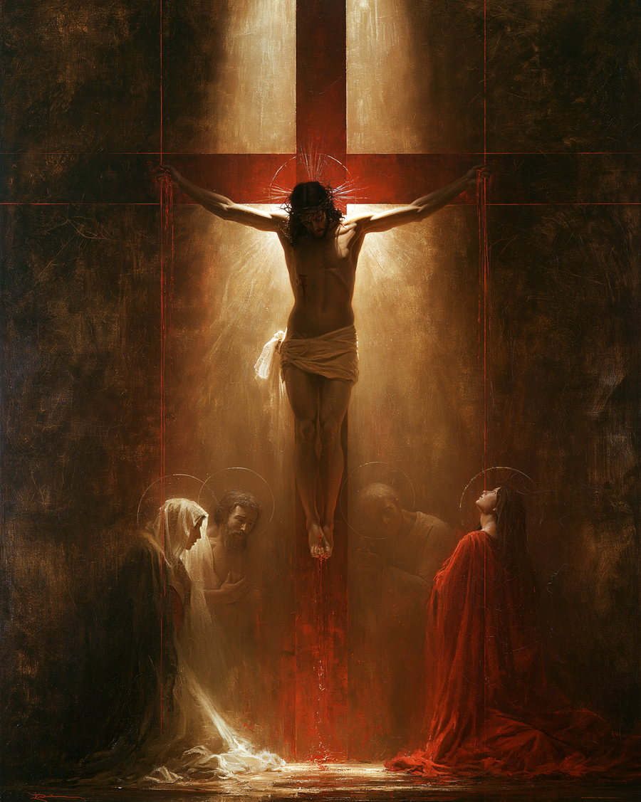 La Crucifixion — Symbolisme eucharistique · Portrait n° 12