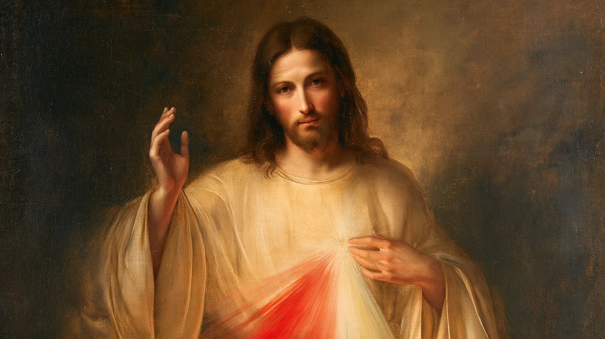 Divine Mercy Jesus - Florentine Renaissance · Landscape n° 5
