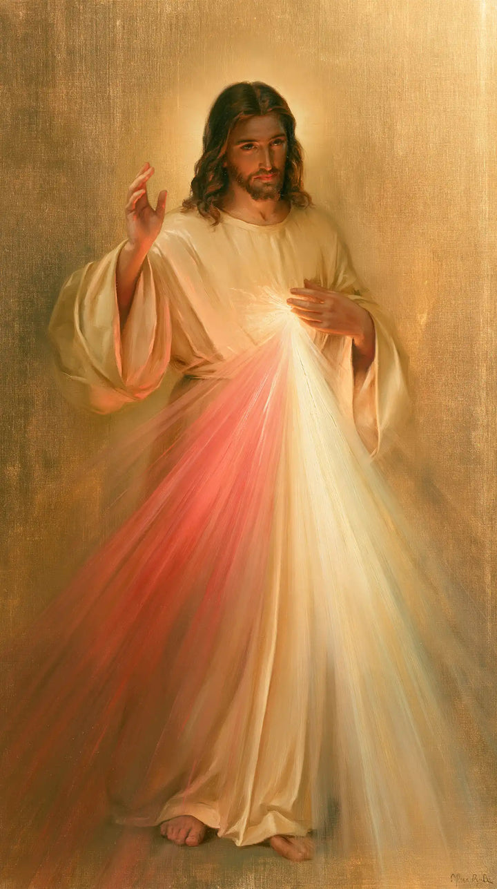 Divine Mercy Jesus — Silence with Bare Feet