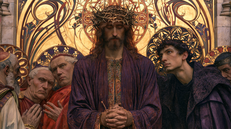 Ecce Homo — Art nouveau sacré · Paysage n° 12