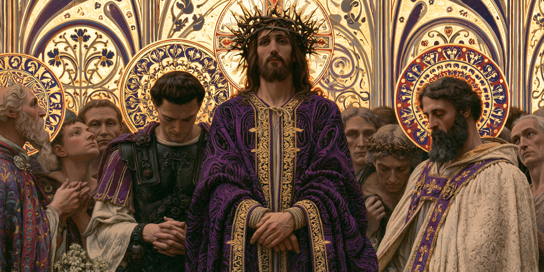 Ecce Homo — Art nouveau sacré · Paysage n° 17 — aperçu de la finition sélectionnée