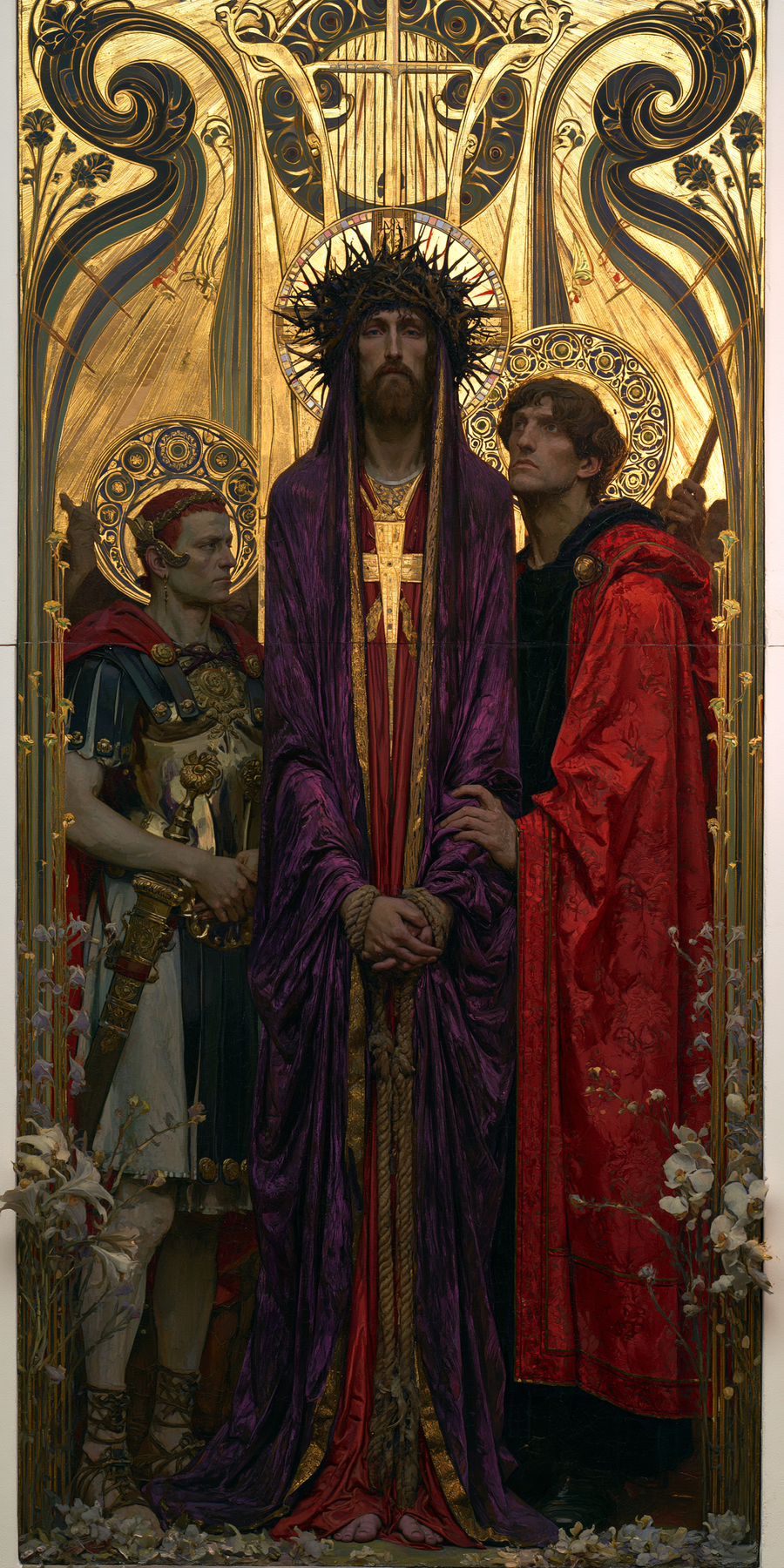 Ecce Homo — Art nouveau sacré · Portrait n° 1