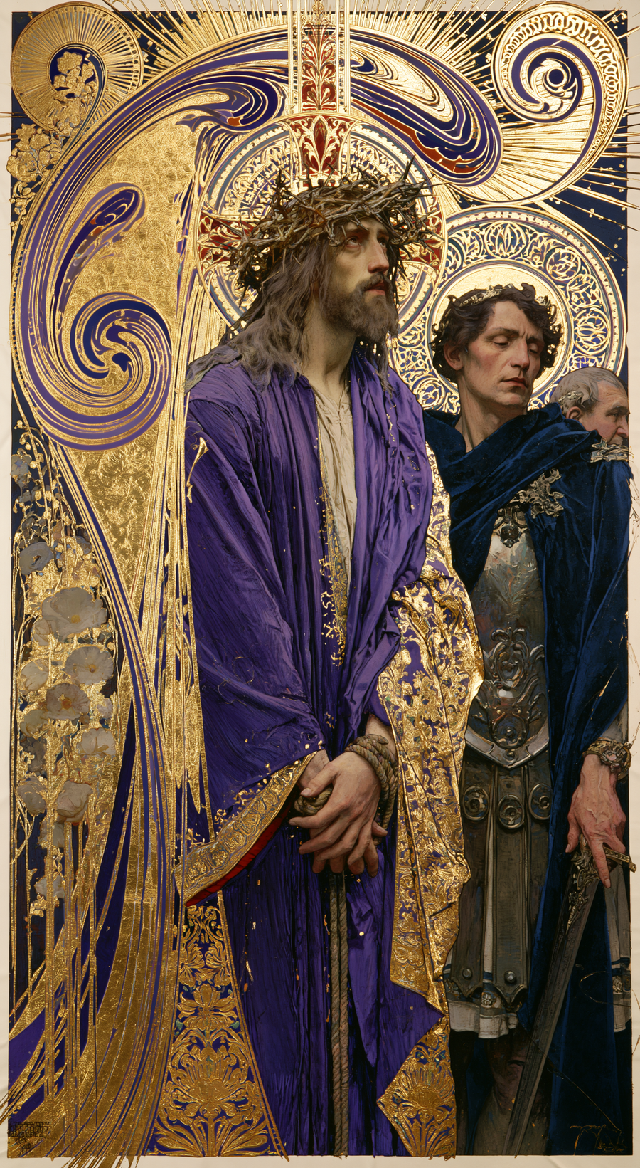 Ecce Homo — Art nouveau sacré · Portrait n° 3
