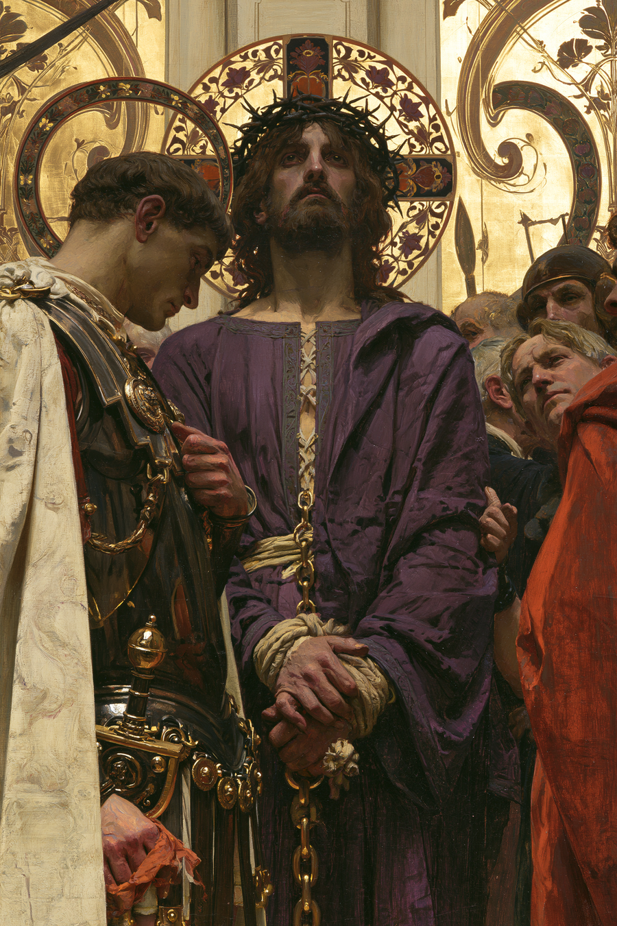 Ecce Homo — Art nouveau sacré · Portrait n° 8