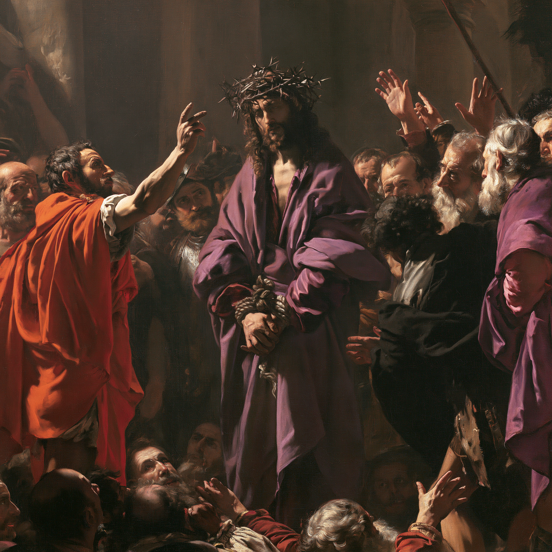 Ecce Homo — Baroque théâtral · Carré n° 3 — aperçu de la finition sélectionnée