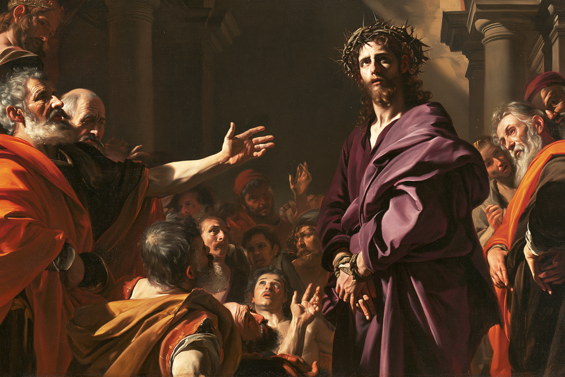 Ecce Homo — Baroque théâtral · Paysage n° 2 — aperçu de la finition sélectionnée