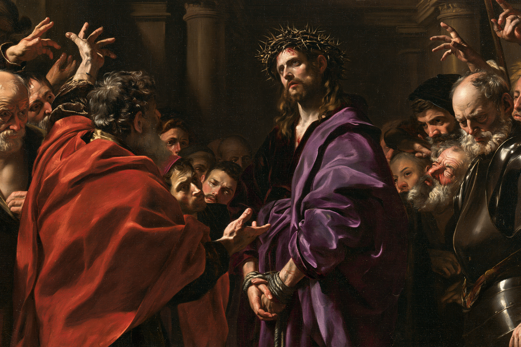 Ecce Homo — Baroque théâtral · Paysage n° 3 — aperçu de la finition sélectionnée