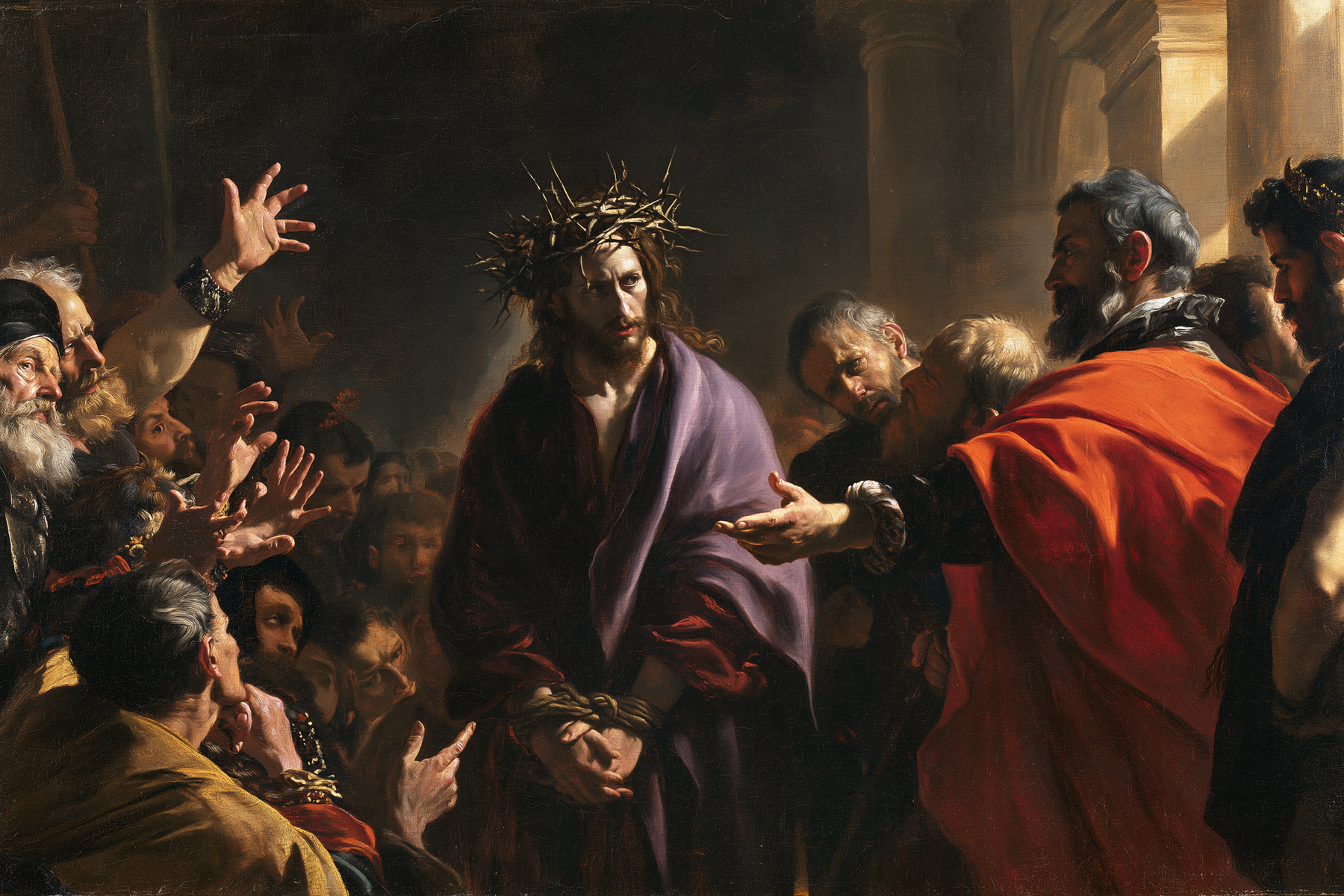 Ecce Homo — Baroque théâtral · Paysage n° 4 — aperçu de la finition sélectionnée
