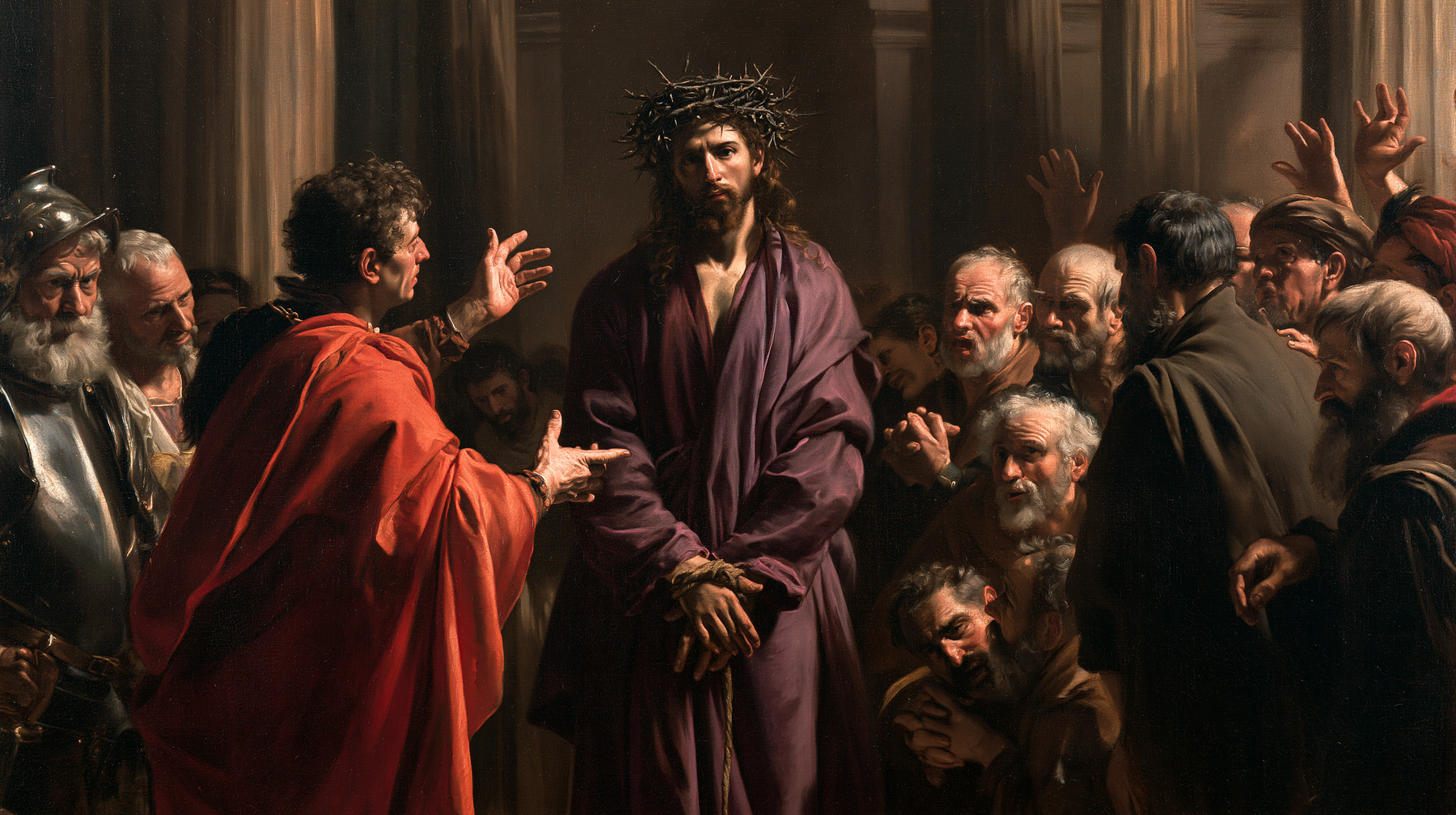 Ecce Homo — Baroque théâtral · Paysage n° 5 — aperçu de la finition sélectionnée