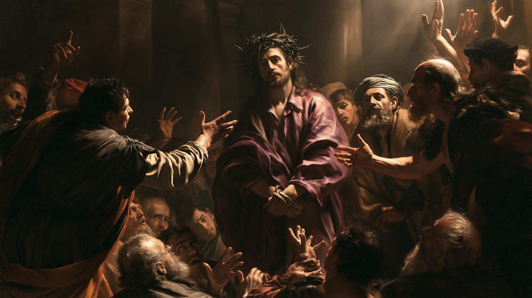 Ecce Homo — Baroque théâtral · Paysage n° 6 — aperçu de la finition sélectionnée