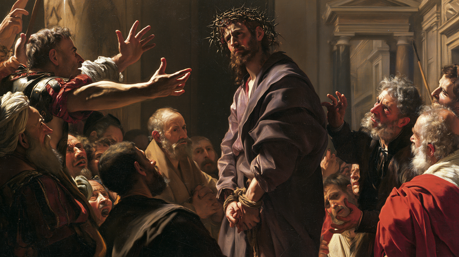 Ecce Homo — Baroque théâtral · Paysage n° 8