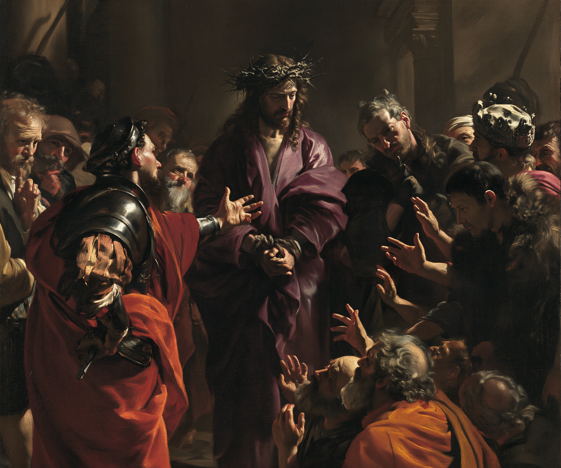 Ecce Homo — Baroque théâtral · Paysage n° 9 — aperçu de la finition sélectionnée