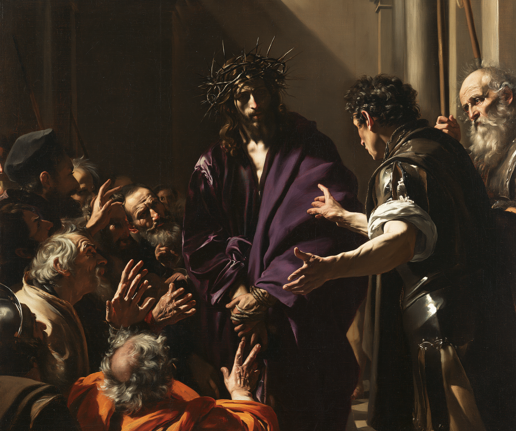 Ecce Homo — Baroque théâtral · Paysage n° 11 — aperçu de la finition sélectionnée