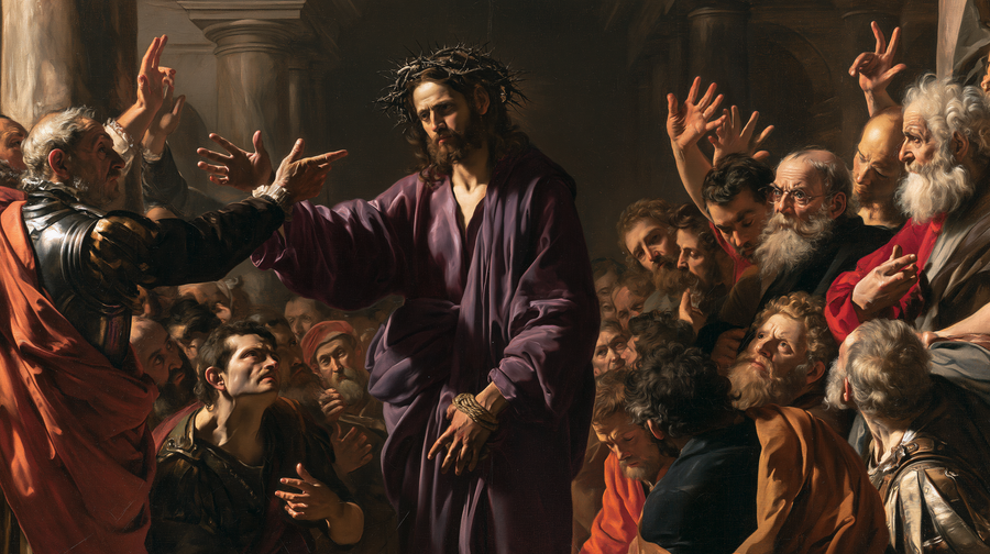 Ecce Homo — Baroque théâtral · Paysage n° 17