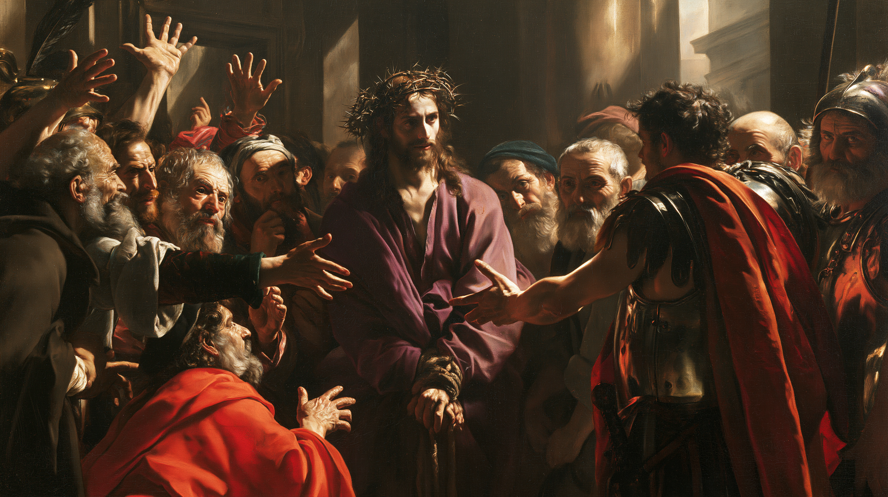 Ecce Homo — Baroque théâtral · Paysage n° 24 — aperçu de la finition sélectionnée