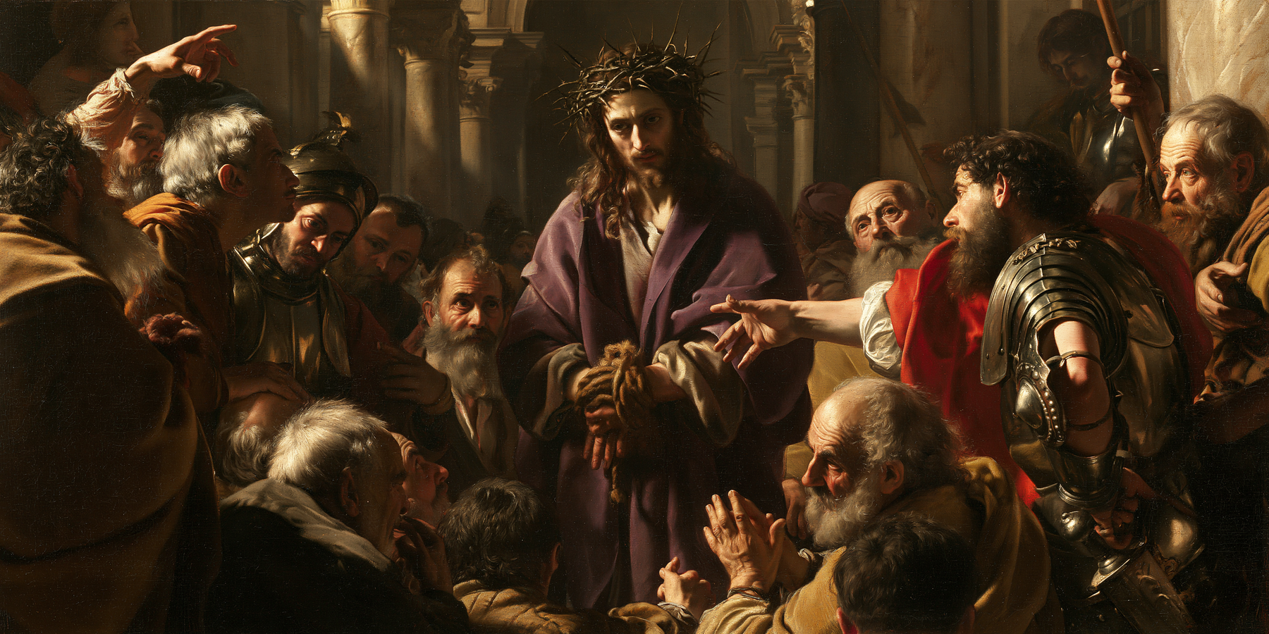 Ecce Homo — Baroque théâtral · Paysage n° 26 — aperçu de la finition sélectionnée