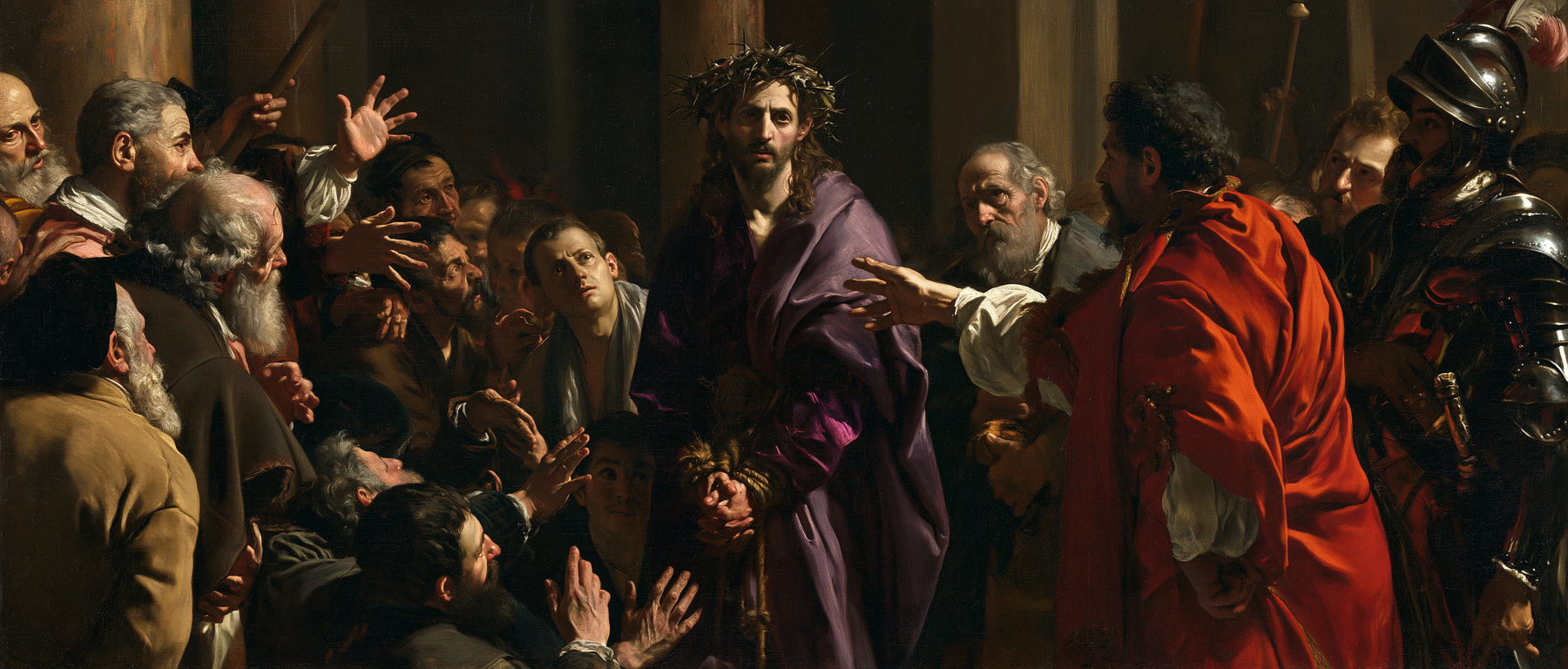 Ecce Homo — Baroque théâtral · Paysage n° 28 — aperçu de la finition sélectionnée