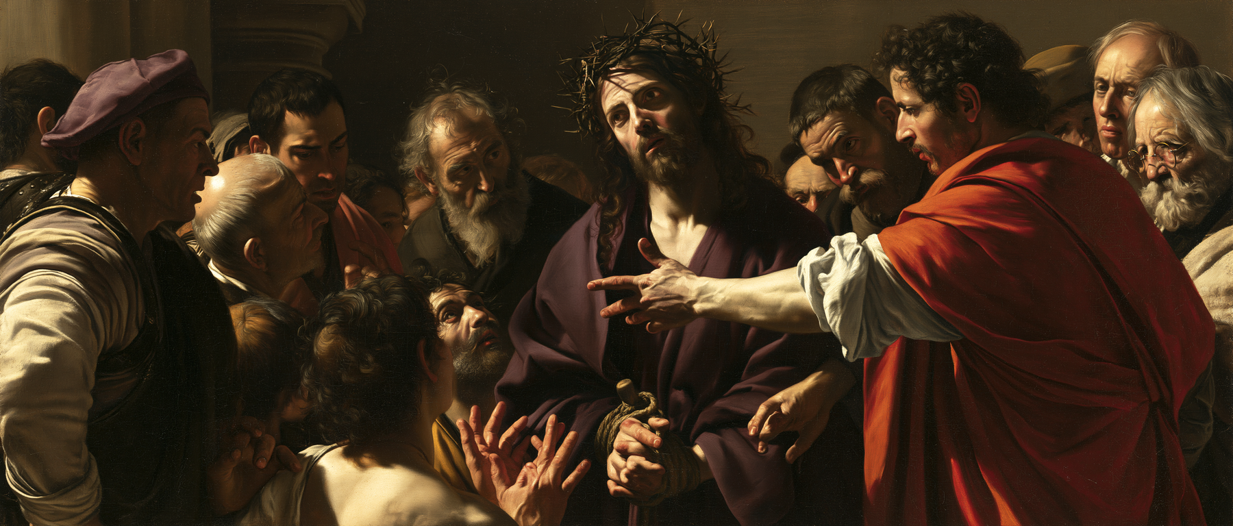 Ecce Homo — Baroque théâtral · Paysage n° 30 — aperçu de la finition sélectionnée