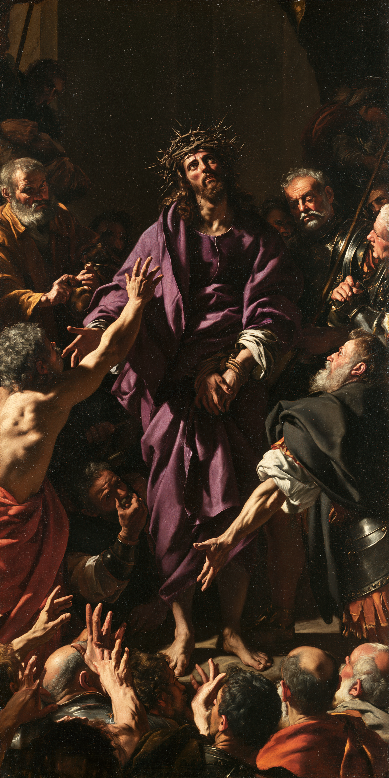Ecce Homo — Baroque théâtral · Portrait n° 2 — aperçu de la finition sélectionnée
