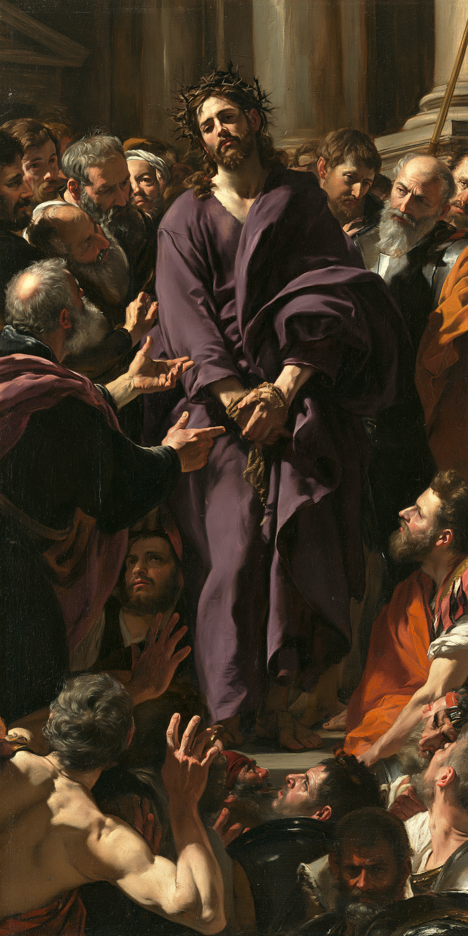 Ecce Homo — Baroque théâtral · Portrait n° 3 — aperçu de la finition sélectionnée
