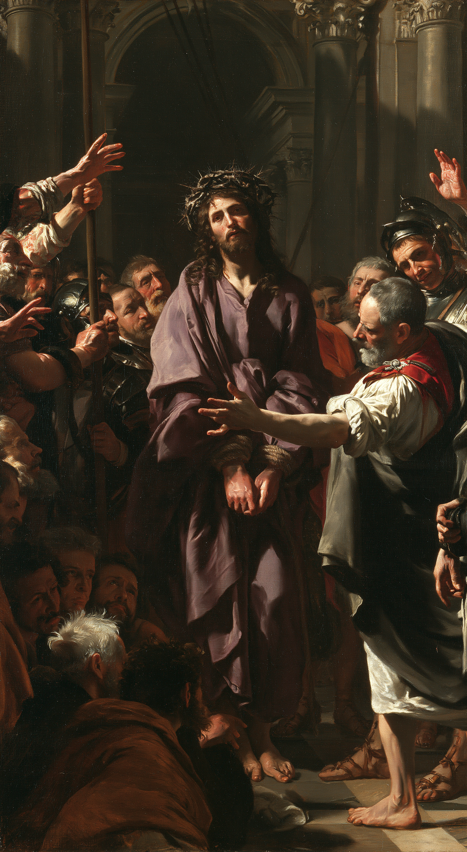 Ecce Homo — Baroque théâtral · Portrait n° 5 — aperçu de la finition sélectionnée
