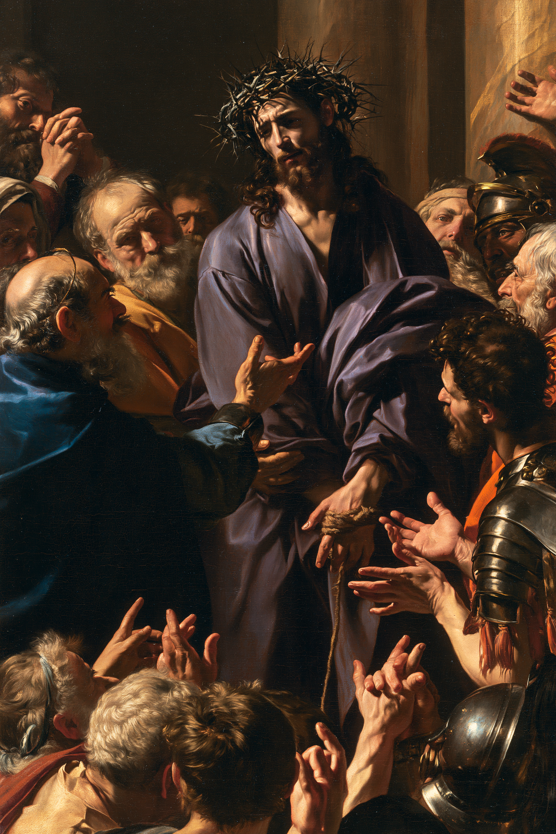 Ecce Homo — Baroque théâtral · Portrait n° 14 — aperçu de la finition sélectionnée