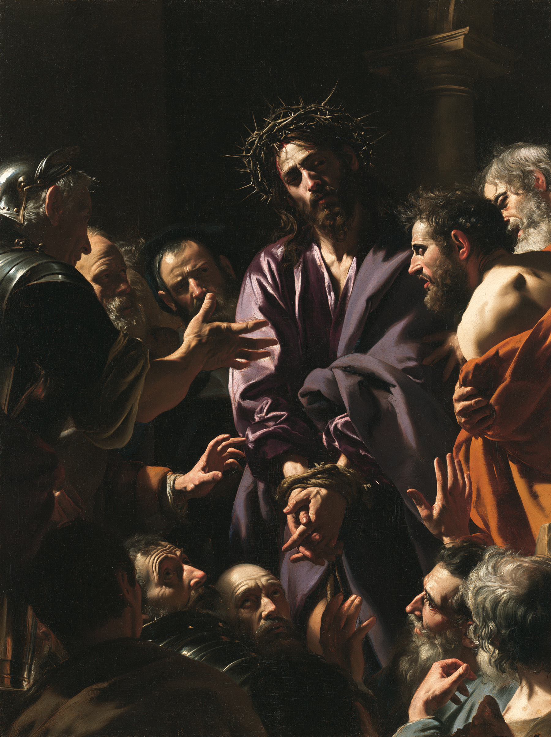 Ecce Homo — Baroque théâtral · Portrait n° 19 — aperçu de la finition sélectionnée