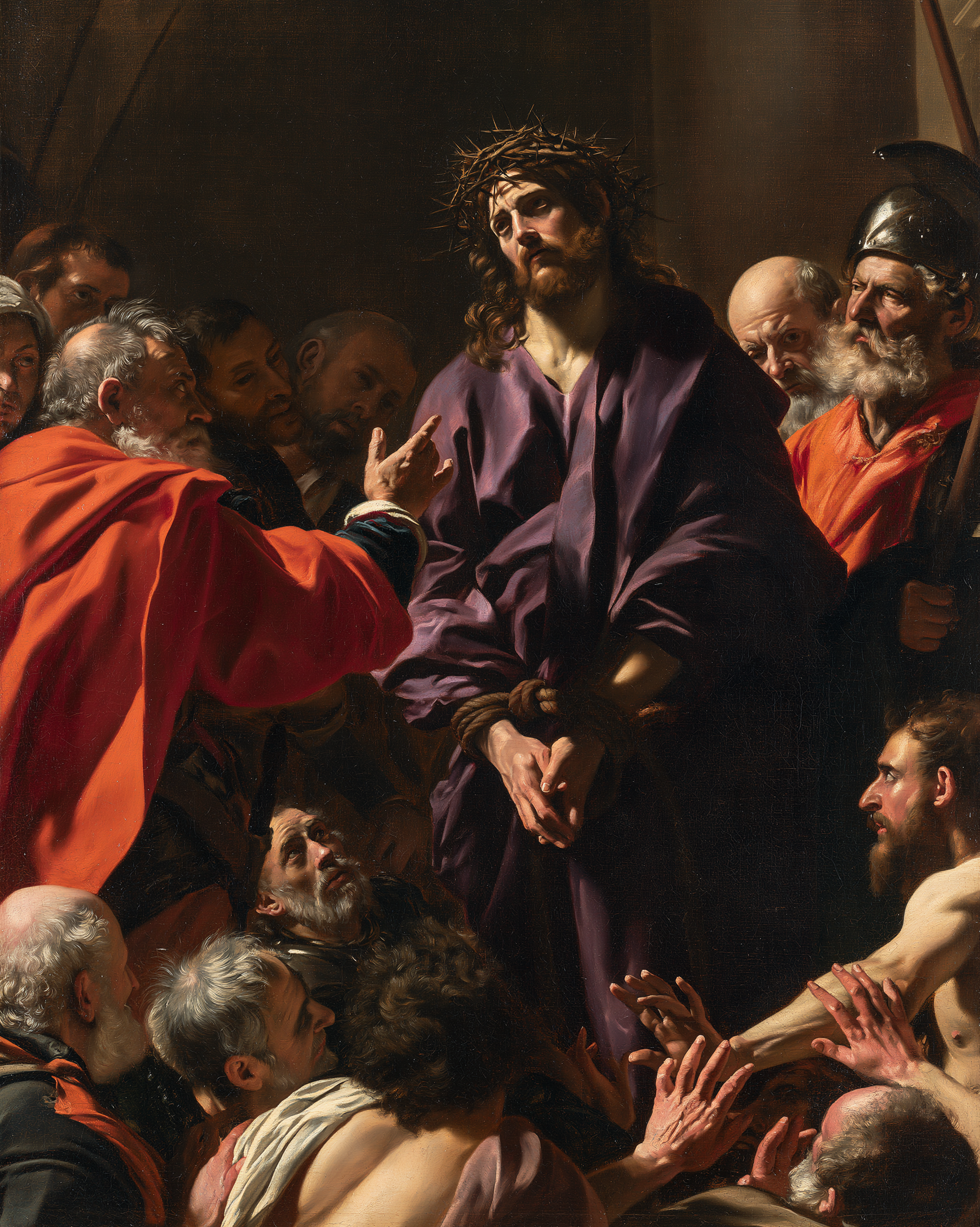 Ecce Homo — Baroque théâtral · Portrait n° 20 — aperçu de la finition sélectionnée