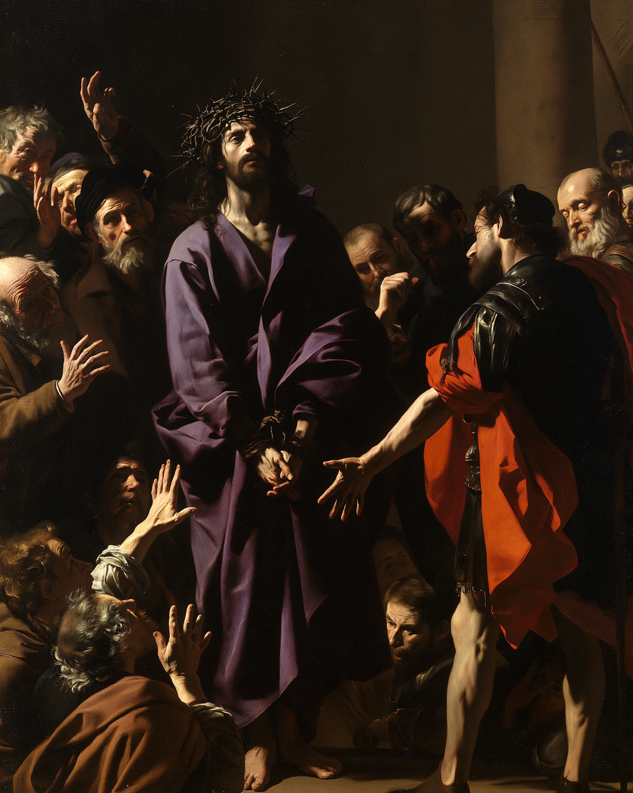 Ecce Homo — Baroque théâtral · Portrait n° 24