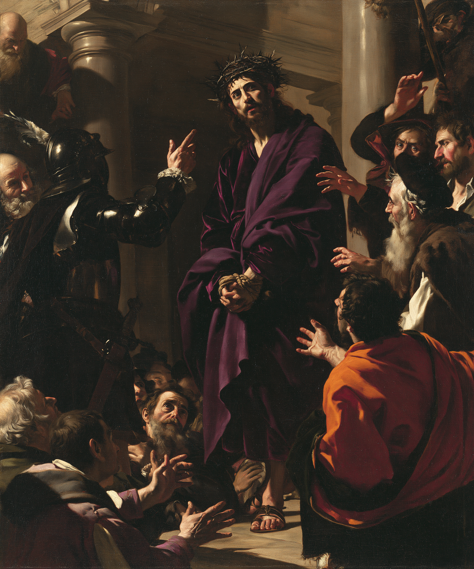 Ecce Homo — Baroque théâtral · Portrait n° 25 — aperçu de la finition sélectionnée