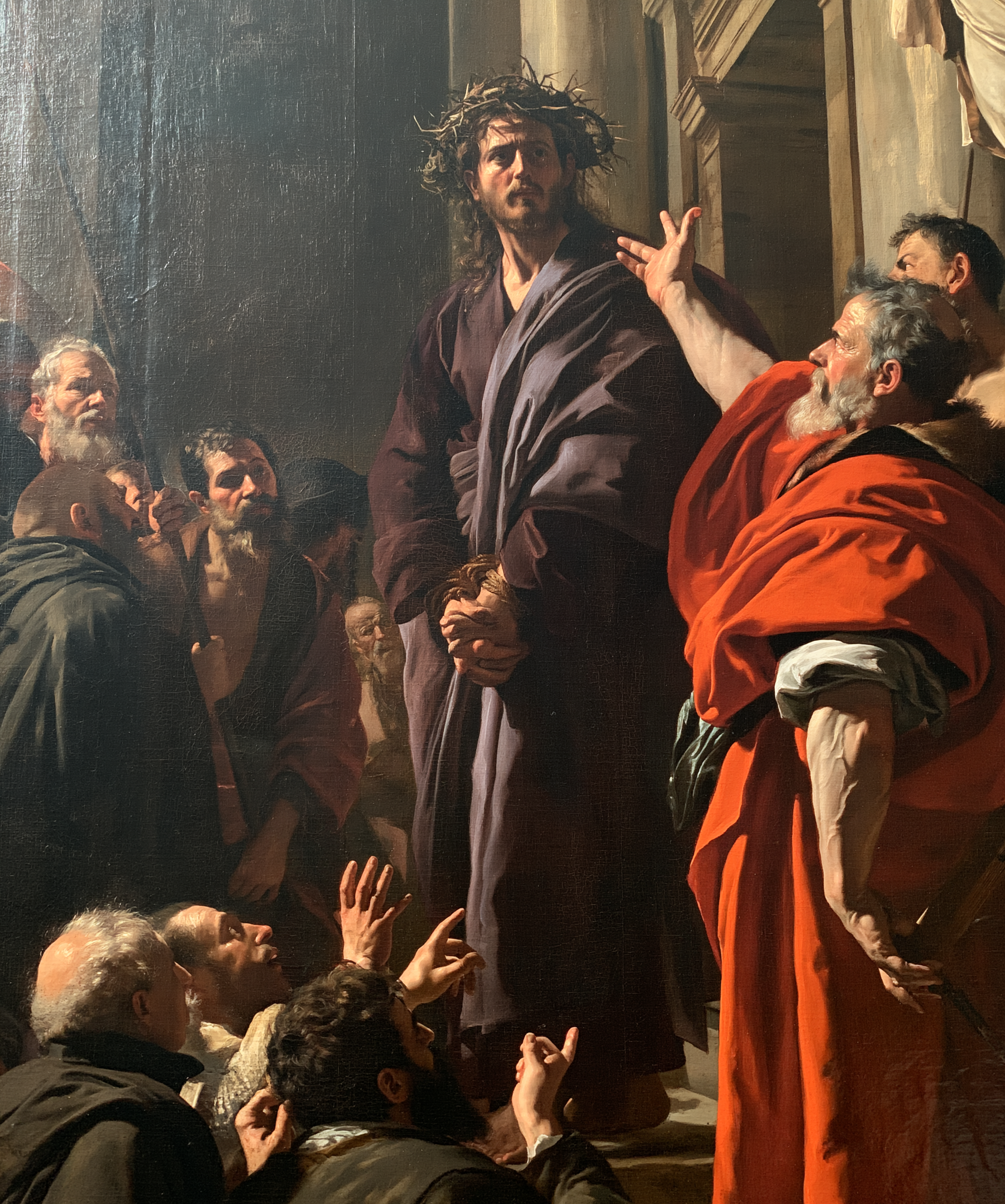 Ecce Homo — Baroque théâtral · Portrait n° 28 — aperçu de la finition sélectionnée