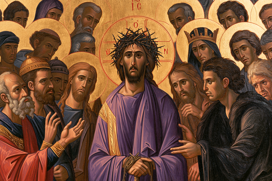 Ecce Homo — Byzantin contemporain · Paysage n° 14