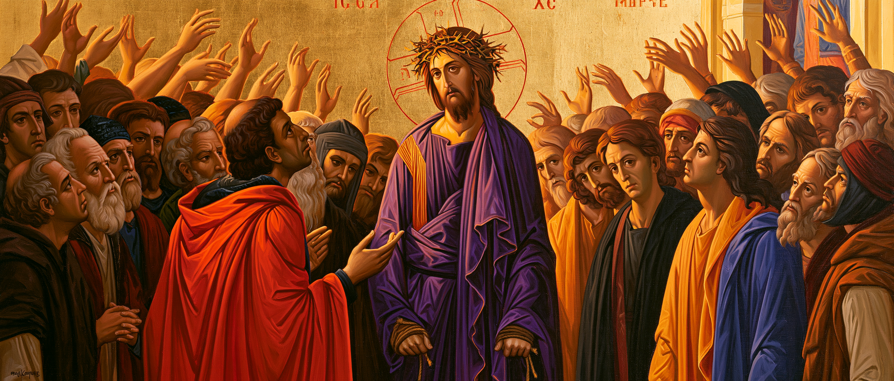 Ecce Homo — Byzantin contemporain · Paysage n° 22 — aperçu de la finition sélectionnée