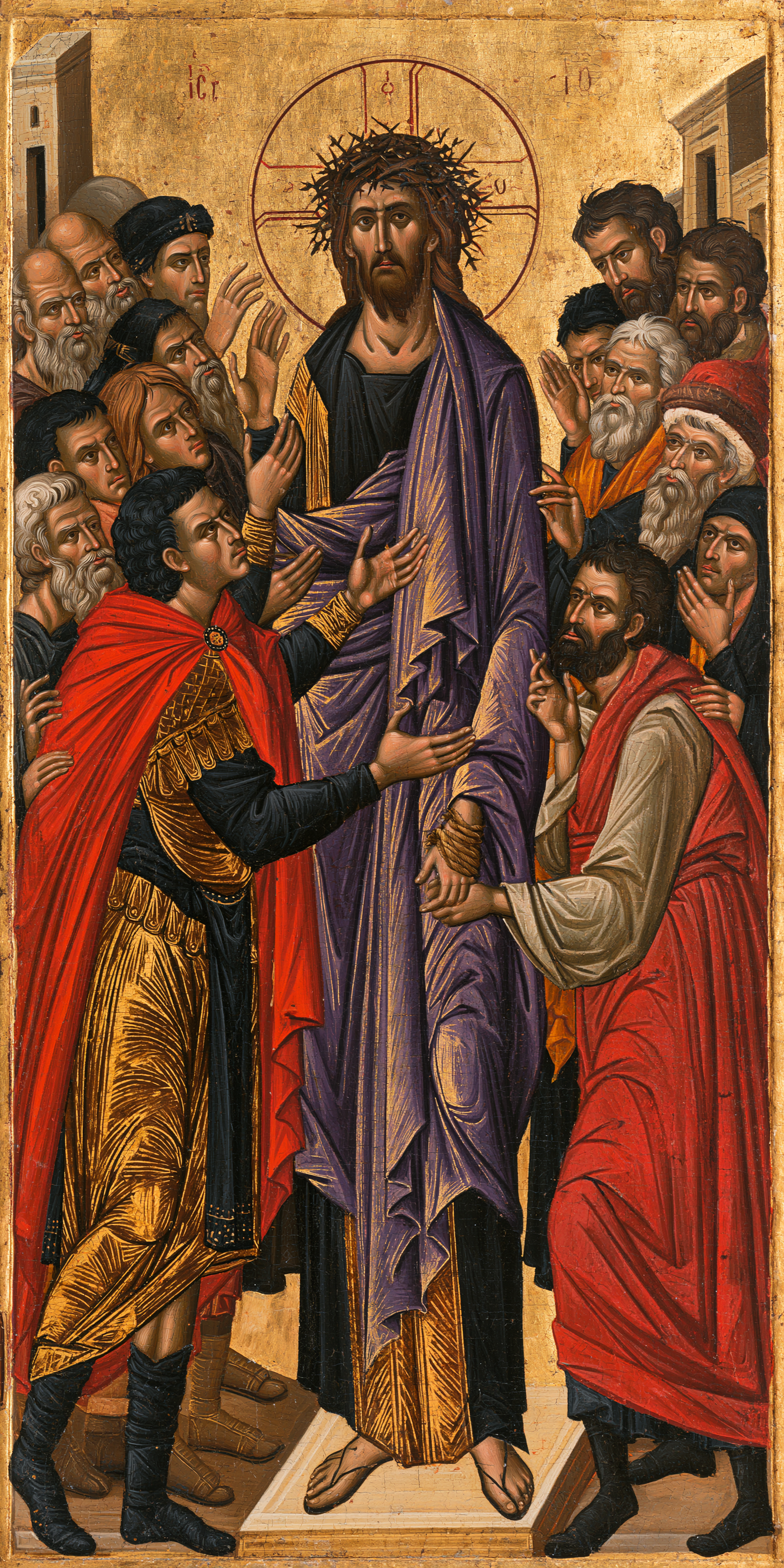 Ecce Homo — Byzantin contemporain · Portrait n° 2 — aperçu de la finition sélectionnée