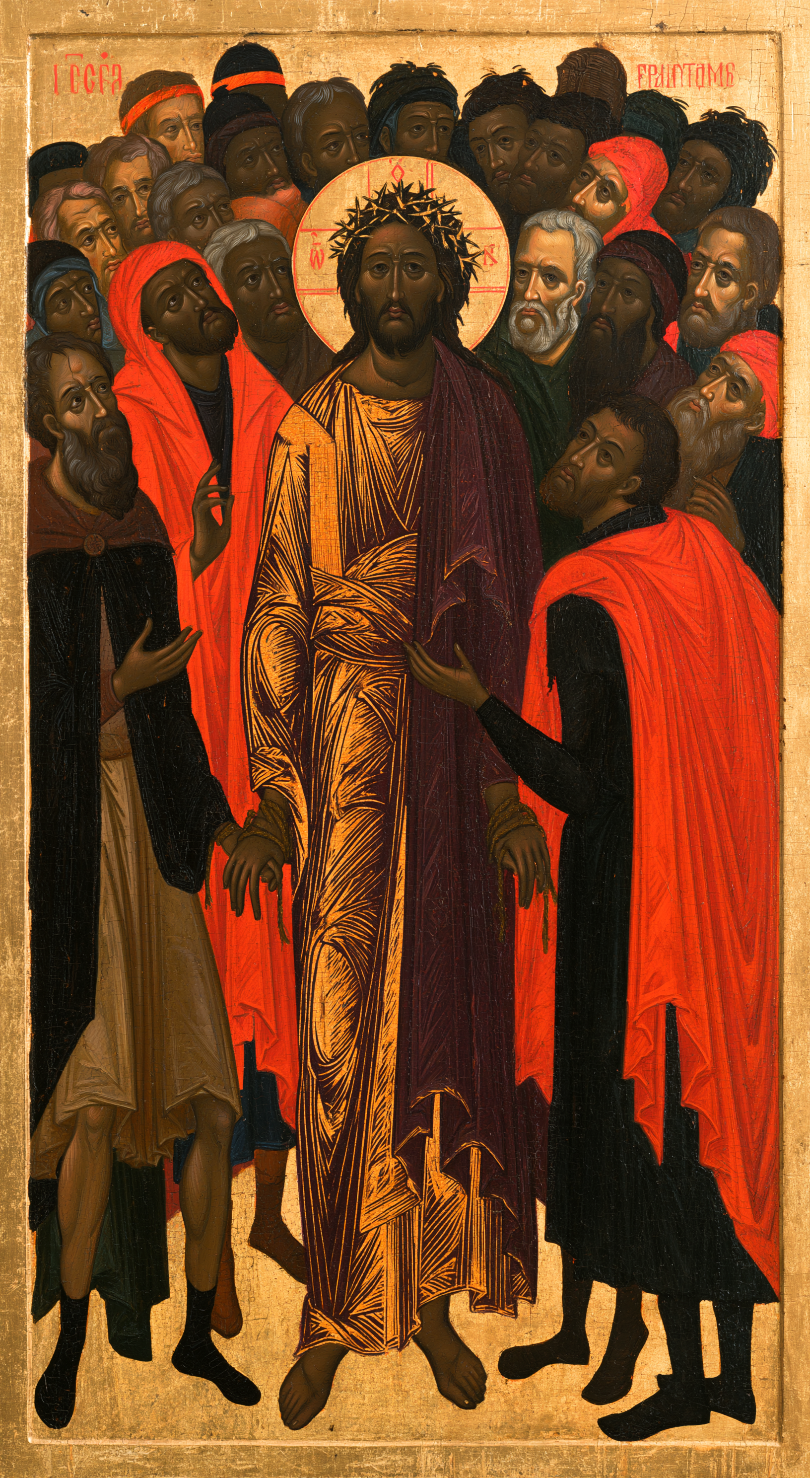 Ecce Homo — Byzantin contemporain · Portrait n° 6 — aperçu de la finition sélectionnée